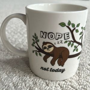 Cute sloth mug